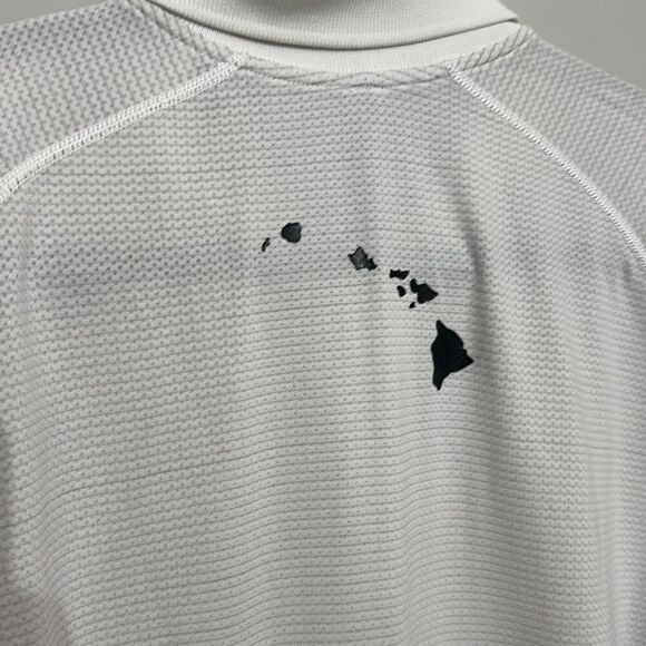 Lululemon Hawaii Exclusive Collared Metal Vent Tech Golf Polo  White XL - Picture 7 of 8